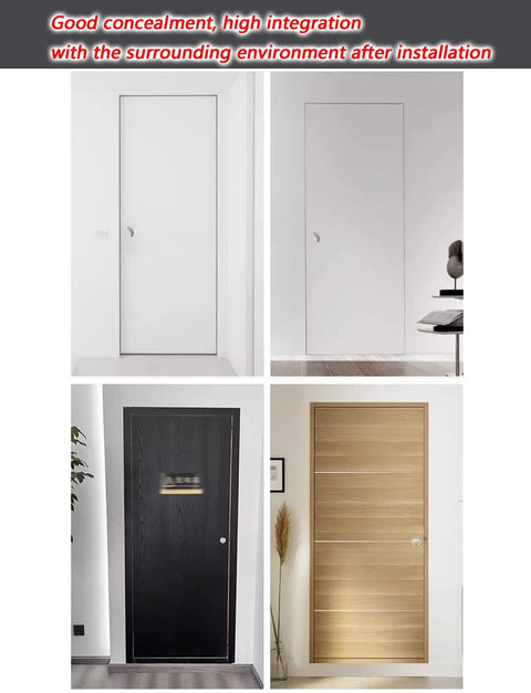 Heavy Duty Fire Rated Hidden Access Door With Paintable Gypsum Panel And Aluminum Frame in multiple colors and designs.