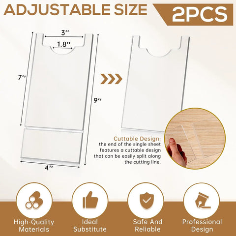 Adjustable size Slick Clear Couch Wall Spacers And Furniture Stoppers to shield sofa bed from scratches with cuttable design.