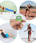 Pocket Electronic Finger Counter With LCD Display Lightweight Resettable Hand Tally Clicker Zero To Ninety Nine Thousand in hand during workouts.