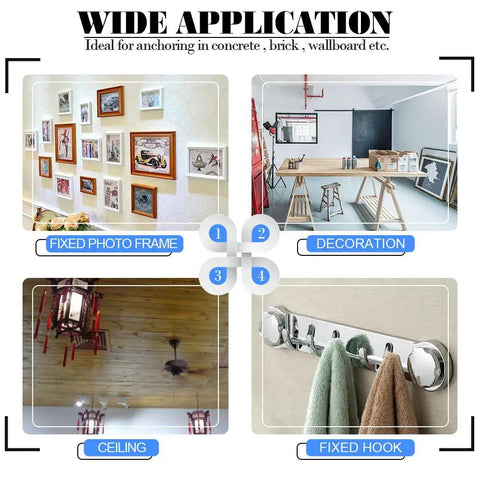 Wide application examples using 212 Piece Tough As Nails Phillips Flat Head Self Tapping Screw And Ribbed Wall Anchor Assortment Kit.