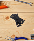 Heavy Duty 360 Degree Rotation Stainless Steel Pivot Hinge For Hidden Doors Concealed Door Hinge For Kitchen Cabinets And Bookcases With Invisible Design And Sturdy Construction By Zerodeko on wooden surface with tools
