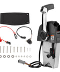 Outboard Throttle Control Kit With No Fuss Remote Gear For Johnson Evinrude 1996 And Up Boats Includes Fast Idle Button 5006186 Marine Engine Control