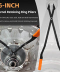 Internal Retaining Ring Pliers For GM Transmissions Large Snap Ring Pliers Fits 5L40 5L50 6L50 6L80 6L90