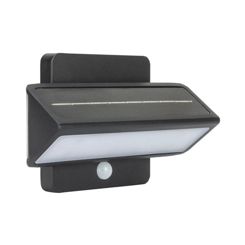 Architectural Outdoor Solar Wall Light With Motion Sensor 120 Lumens Dual Color Dual Action Aluminum Bronze 2 Pack Heavy Duty