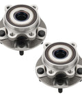 Front Wheel Bearing Hub Assembly 5 Lug Set For Toyota RAV4 2008-2011, Scion xB 2008-2015, Prius V 2012-2017, shown as a 2-piece set