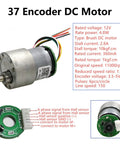 Amazon MC600 100mm Mecanum wheel 4WD robot chassis kit with 37-encoder DC motor and control board