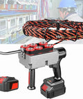 Fully Automatic Electric Cable Threading Machine With 25000 Mah Battery No Sweat Hidden Wall Conduit Fishing Tool For Contractors with six roller drive