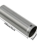 Heavy Duty Tough As Nails Four Inch Stainless Steel Faucet Extension Shank for Thick Marble Granite Countertops, 4in length.