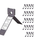 Snappy Disposable Roof Anchor For Any Pitch Roof With Nails Included Quick Nail In Install Portable Fall Protection For Roofing Jobs
