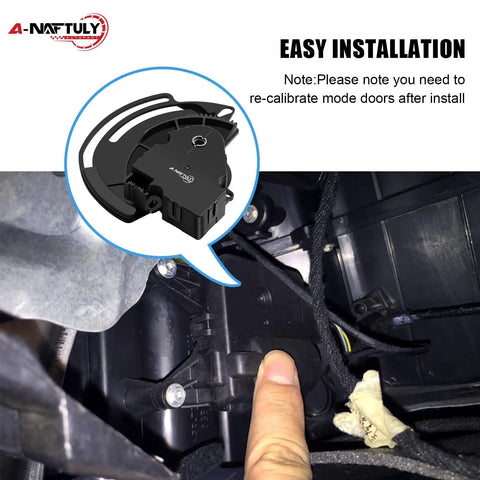 604-113 HVAC Blend Door Actuator Plug And Play Replacement Direct Fit 1999-2002 Chevy Silverado installation guide