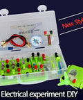 Hands On Wind Turbine And Electromagnet Lab Kit For Fun STEM Exploration Build Your Own Generators Circuits And Fans open box