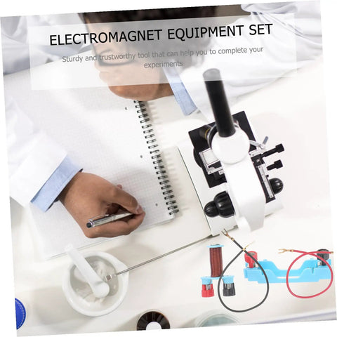 Two Sets Hands On Electromagnet Experiment Kit With Battery Holder And Wires For Physics Education Home School Science Labs
