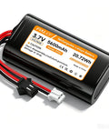 High Capacity 5600mAh 3.7V Li Ion Battery Pack With JST PH 2.0 2 Pin Plug For RC Toys And Lighting Rechargeable 20.72Wh