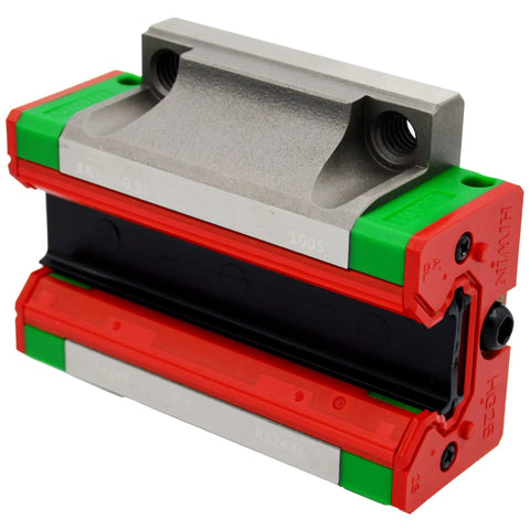 HGW25CC Linear Guideway Heavy Load W Flange Block With Top Or Bottom Mounting Light Z0 Preload Normal Precision C Side View