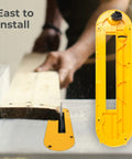 Heavy Duty Dado Throat Plate For DeWalt 10 Inch Table Saw Snug Fit With Four Adjustment Screws in saw, easy installation
