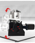 Precision Cnc Rotary Table Index Head Features Smooth Speed Control For Arc And Seam Welding Mechanical Arm Setup Runs Slick And Handles Heavy Daily Tasks showing a rotating mechanism with fine controls.