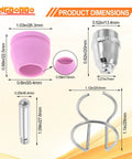 Plasma Cutter Consumables Kit With Tips Nozzles Electrodes Shield Cups For CUT55 CUT60 LGK-60 WSD-60 SG-55 And More Dimensions