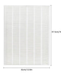 Replacement Filter H For 5500-2 And AM80 Air Purifiers, showing dimensions of white filter panel, 32cm by 41.5cm