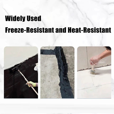 Tile Repair Paste Waterproof Quick Dry Crack Filler Adhesive For Cement Floors And Surfaces Home Basement Bathroom Kitchen Living Room Heavy Duty Construction Glue For Leaks And Long Lasting Dryness being applied to floors and surfaces