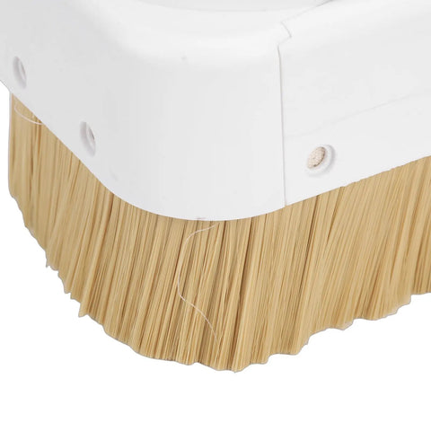 Close-up of the brush edge of the Top Shelf 75Mm Cnc Dust Shoe For Engraving Machines, made for chip control.