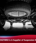 Awesome Front Lower Control Arm And Ball Joint Suspension Kit Pair Fits Cars With OEM Numbers Like 51360SCVA03 For Heavy Duty Driving Smoother Rides, undercar view