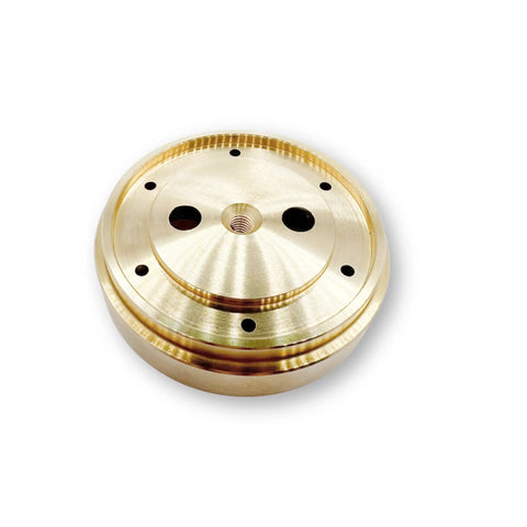Pro Grade Espresso Shower Screen Kit With IMS Precision Screen, Brass Holder, Cafelat Silicone Gasket And Screws, Polished Finish For Home Coffee Machines