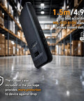 Boss Grade Android 16 Handheld Barcode Scanner For Enterprise, 6 Inch PDA With 16MP Camera, IP67, 1.5m drop test in warehouse