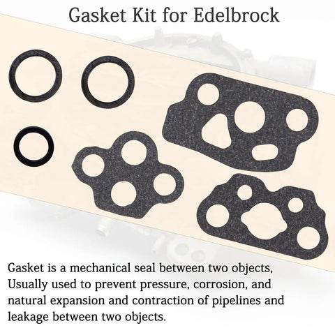 Beefed Up Carburetor Rebuild Kit For 1405 Through 1411 4 Barrel Carbs And Carter AFB 809064 9000 Series Marine Gaskets