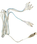 Must Have All In One Fencing Gear Kit For Foil Epee And Saber with universal body cord, showing plug details