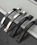 10 Pack 3 Inch Brushed Satin Nickel Cabinet Handles And Pulls For Kitchen Cabinets Cupboards And Drawers, four colors displayed