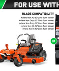 Replacement Mower Blades 52 Inch For Ariens Ikon XD Onyx Envy Apex XL Ikon X Ikon XL Gravely ZT HD Zero Turn Mowers 04771200