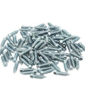 Tough As Nails M8 Snow Tire Screws 100 Piece Set Tungsten Steel Spikes for off-road trucks, detailed view of steel tire screws.