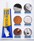 Dope Shoe Glue For Sole Repair Quick Dry Waterproof Adhesive Clear 60ml 45g That Sticks To Boots Sneakers And Heels Easy To Use Durable Fix For Everyday Wear tube and uses