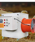 Heavy Duty Induction Heater For Industrial Barns And Greenhouses With Electric Fan Air Blower To Warm Poultry Houses And Chicken Coops