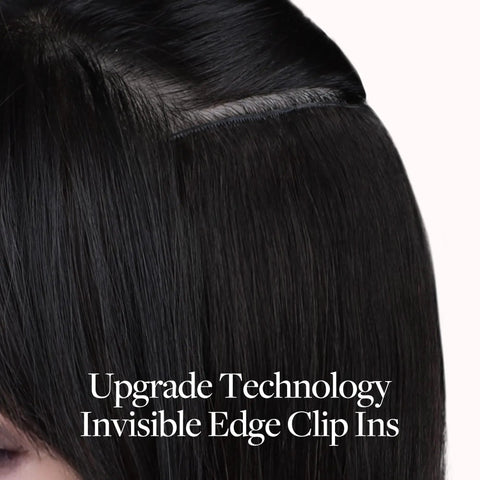 Legit Flawless Clip In Hair Extensions Set Featuring Seamless Invisi Edge Fusion And Premium Real Human Hair Strands For A Snag Free Top Tier Everyday Beauty Flex