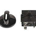 Heavy Duty Rotary Switch With 3 Positions And 2 Speeds For Fan Heaters 120V To 250V 15A Rating UL Listed Replacement Part