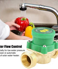 Flow Sensor Switch for Water Pump With G3/4 Inch Thread AC 220V 1A Low Water Pressure Use Perfect for Water Heaters Solar Hot Water Circulation Pneumatic Pressure Flow Switch Easy Install and Reliable Performance showing details