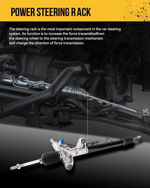 Hydraulic Power Steering Rack And Pinion For Ford Taurus Flex Sable MKT MKS Montego Taurus X Five Hundred 2007-2012 3.5L 3.7L Direct Drop In Fit 22-2003