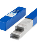 E6011 Welding Rods Three Thirty Second Inch Five Pound Carbon Steel Electrodes in blue packaging for all position arc welding