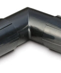 EFE25-1PS Drip Irrigation Easy Fit Universal Elbow For Half Inch And Five Eighths Inch Tubing, black plastic, L shape