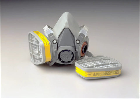 Respirator Cartridge 6003 for Organic Vapors and Acid Gases, 1 Pair, Bayonet Style with 6000, 7000 Series Mask