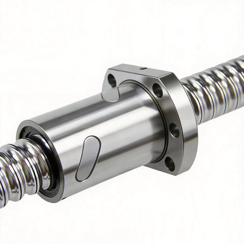 Beefy 25mm Ball Screw SFU2510 Anti Backlash Linear Motion With Metal Nut 600mm Length 10mm Lead No End Processing CNC Part
