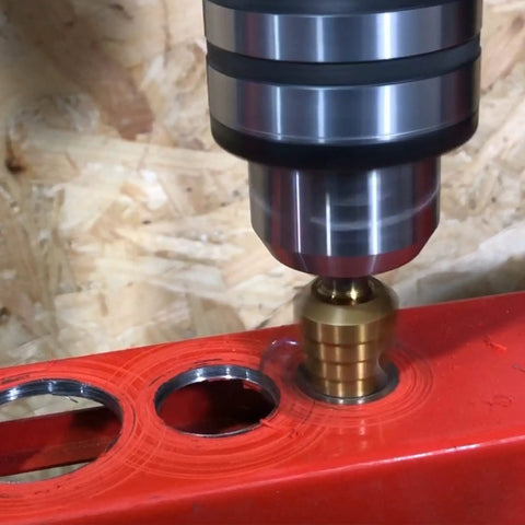 Professional Grade Step Drill Bit Set For Metal In Titanium HSS High Speed Steel Heavy Duty Unibit Kit With Twenty Three Sizes From Quarter Inch To One And Three Eighths Inch Built Tough Metalworking Drill Bits drilling metal surface