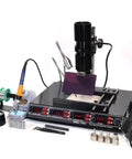 4 in 1 Pro Grade Infrared BGA Soldering Station With Preheater, Hot Air Rework, and Soldering Iron for electronics repair projects