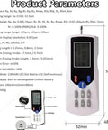 Portable Handheld Roughness Meter With 160 Micron Range Pro Grade Profilometer for surface testing, includes display and controls