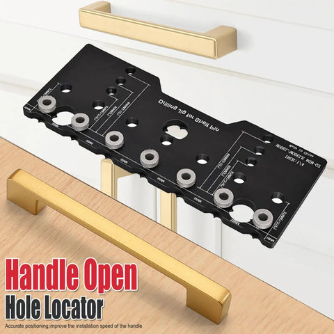 Adjustable Shelf Pin Jig For Cabinets Delivers Dead On Accuracy And Straight Hole Punching Built From Heavy Duty Aluminum Alloy used for precise installation.