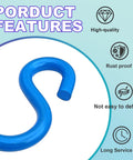 Seven Eighths Inch Lower Control Arm Prying Tool For Front Wheel Drive Vehicles And Bushing Removal Pro Grade Heavy Duty Carbon Steel Construction Rust Resistant Easy Arm Installation And Removal Help Blue Finish close-up of blue hook design.