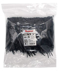 Package of Heavy Duty Black Zip Ties 6 Inch 40 Lb Tensile Nylon Cable Ties, UV Resistant and Outdoor Ready, 1000 Pack.