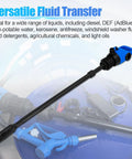 Built Tough 55 Gallon Electric Drum Pump Moves Diesel And Def Fluid Quick With 120 Volt Ac Or 12 Volt Dc No Sweat Dual Voltage Barrel Rig for fluid transfer.