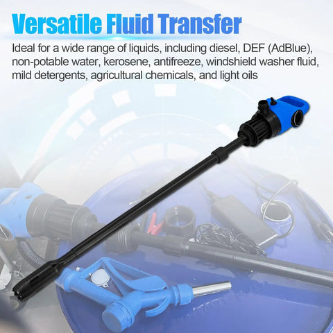 Built Tough 55 Gallon Electric Drum Pump Moves Diesel And Def Fluid Quick With 120 Volt Ac Or 12 Volt Dc No Sweat Dual Voltage Barrel Rig for fluid transfer.